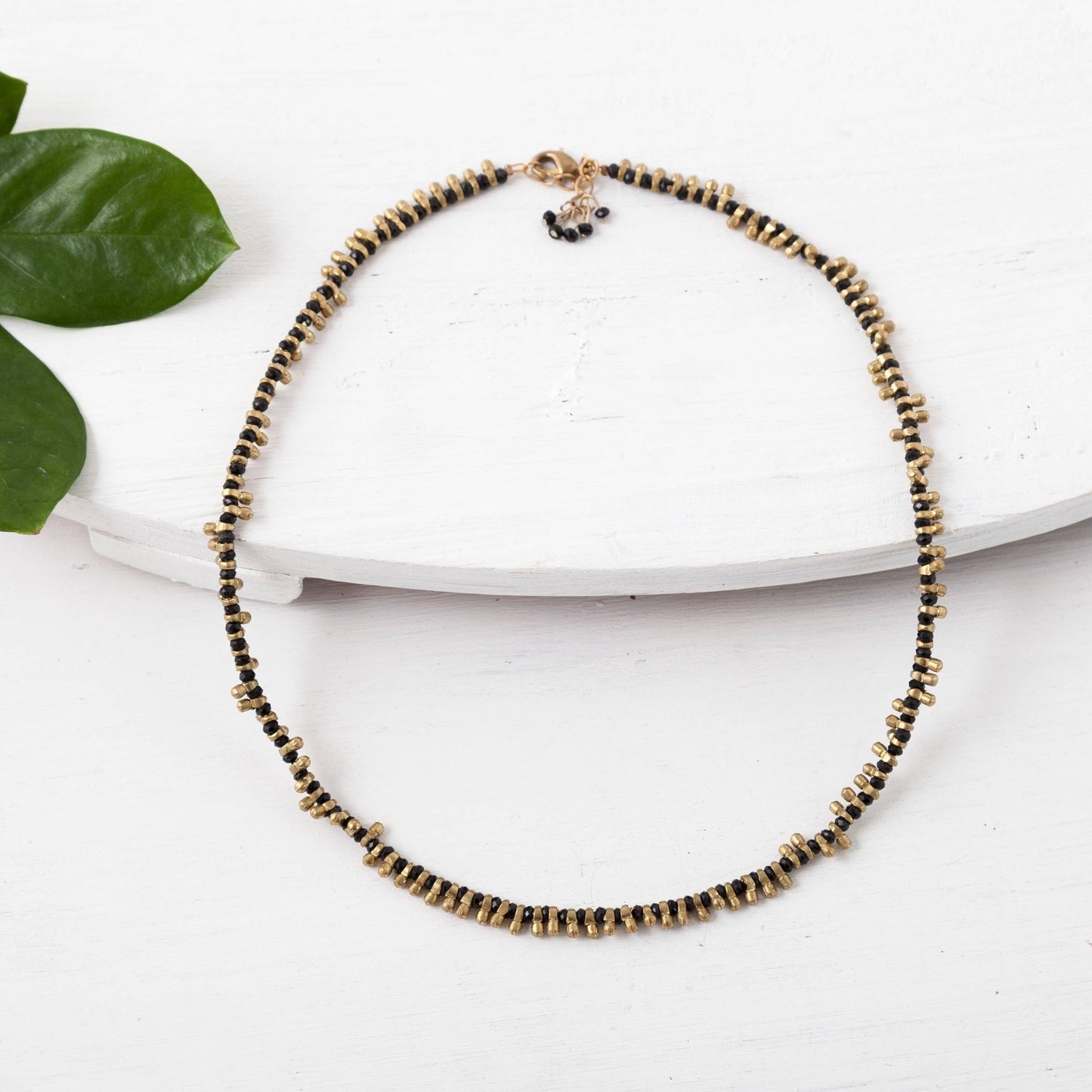 Brass Beaded Short Color Pop Necklace - Best Seller - MST GoodsBaizaar