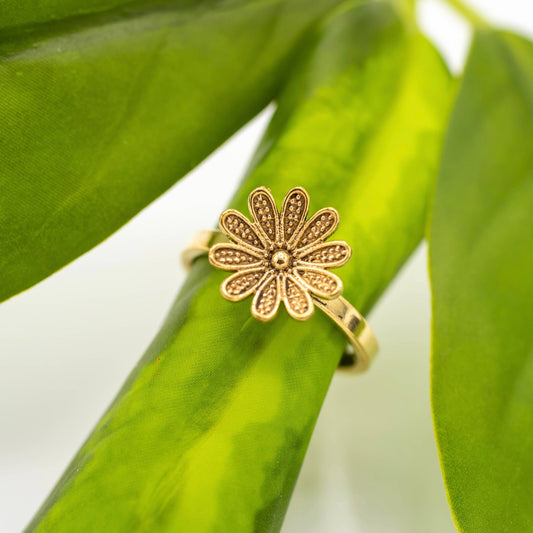 Brass Blossom Ring - MST GoodsBaizaar