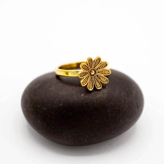 Brass Blossom Ring - MST GoodsBaizaar