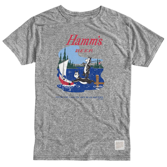 Hamms Beer Tee Tri Blend