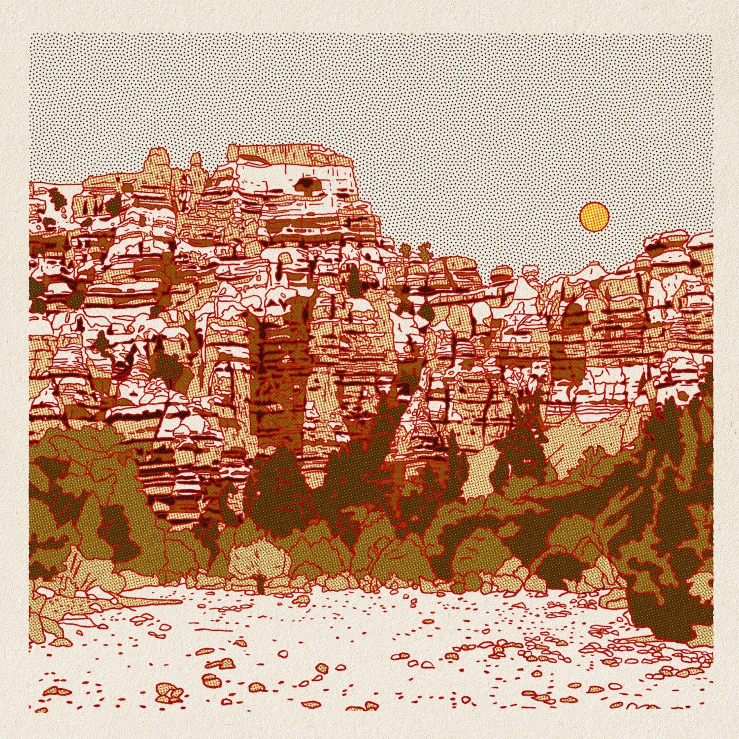 Bryce Canyon Art Print - MST GoodsCaroline Clark