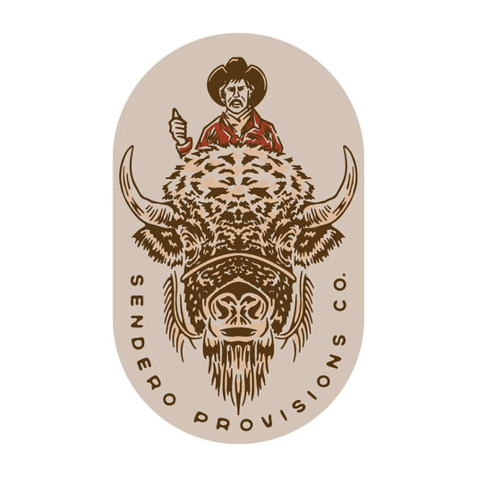 Buffalo Sticker - MST GoodsSendero Provisions Company