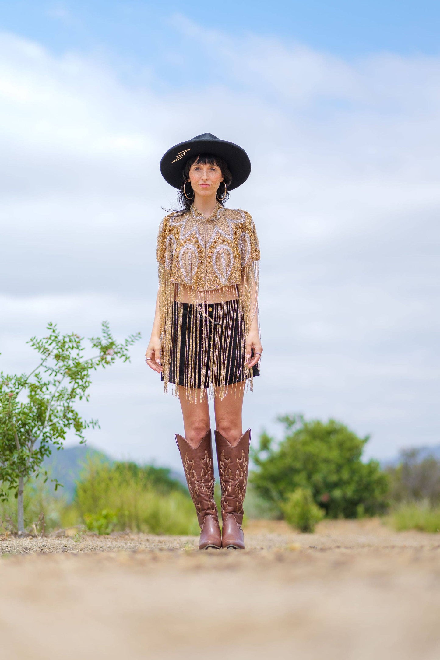 The Parker Hat (pencil brim, rancher, unique, festival)