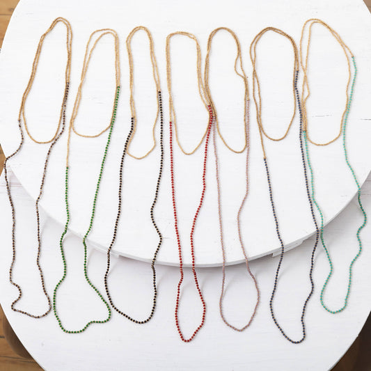 Color Pop Beaded Necklace - Best Seller