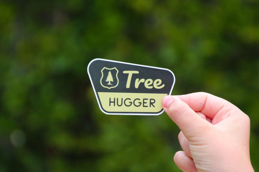 Tree Hugger - Vinyl Sticker
