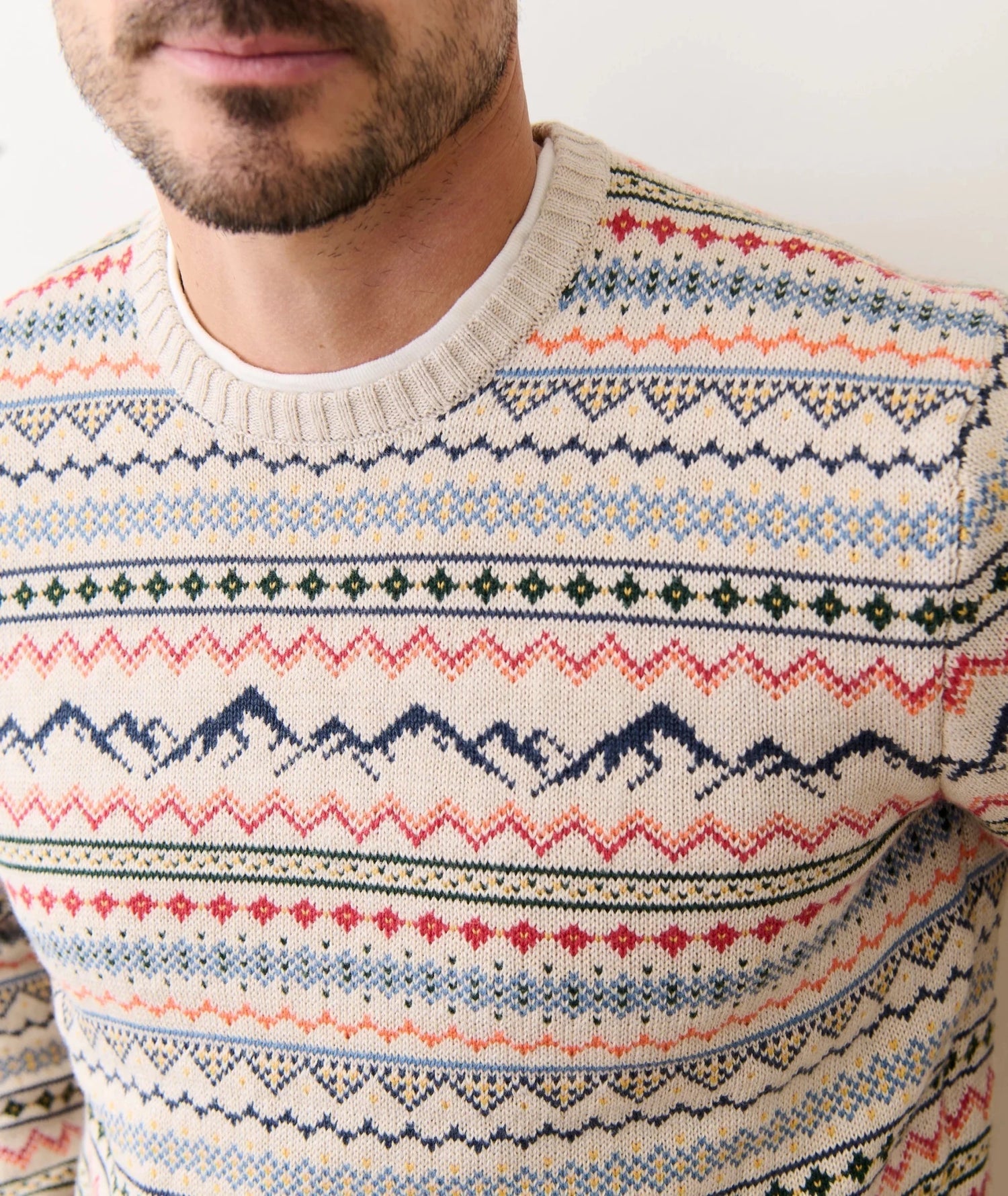 California Fair Isle Crew Sweater - MST GoodsMarine Layer