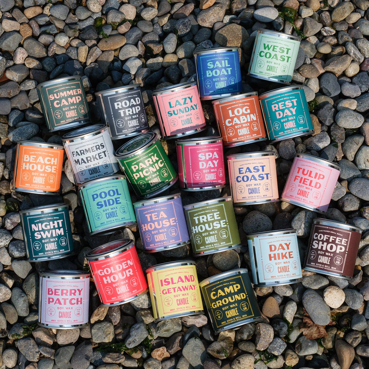 Campground Soy Candle - Happy Place Collection - MST GoodsGood & Well Supply Co.