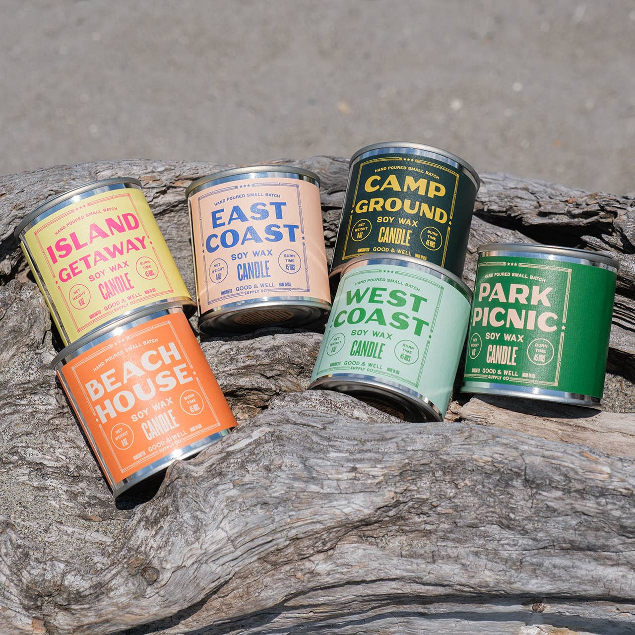 Campground Soy Candle - Happy Place Collection - MST GoodsGood & Well Supply Co.