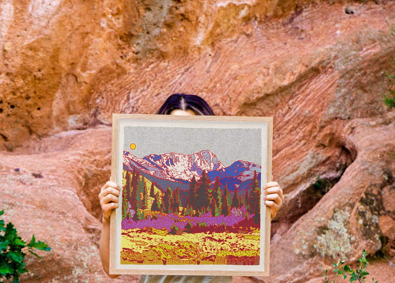 Capitol Peak Art Print - MST GoodsCaroline Clark