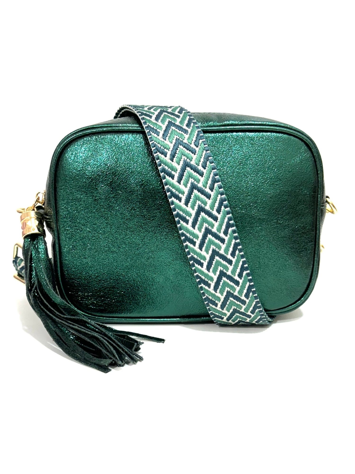 Cassette - Tutti Frutti Crossbody Metallic Oil Green - MST GoodsCassette Barcelona