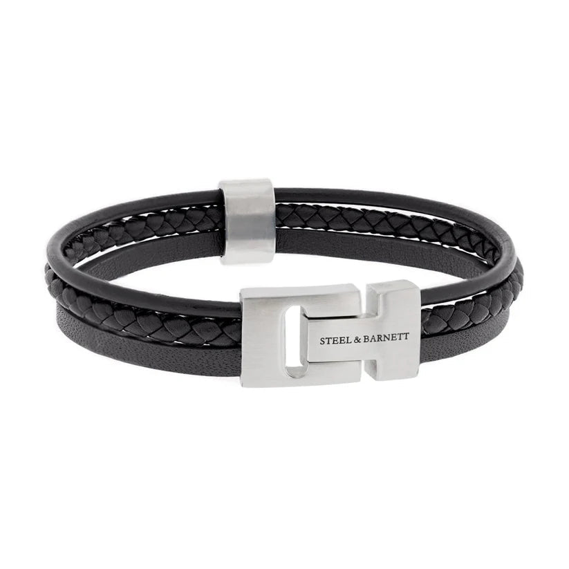 Casual Cole Leather Bracelet - MST GoodsBraceletsSteel & Barnett