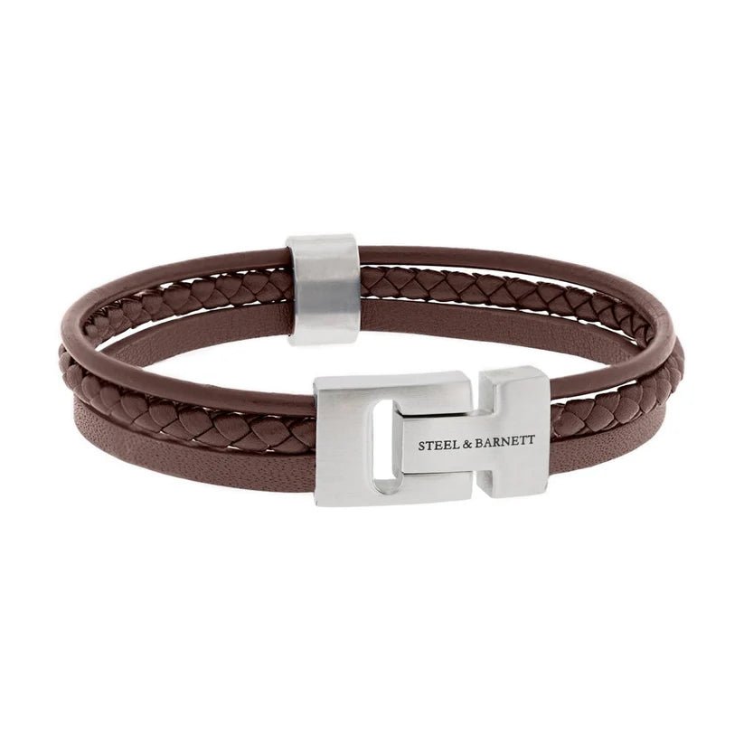 Casual Cole Leather Bracelet - MST GoodsBraceletsSteel & Barnett