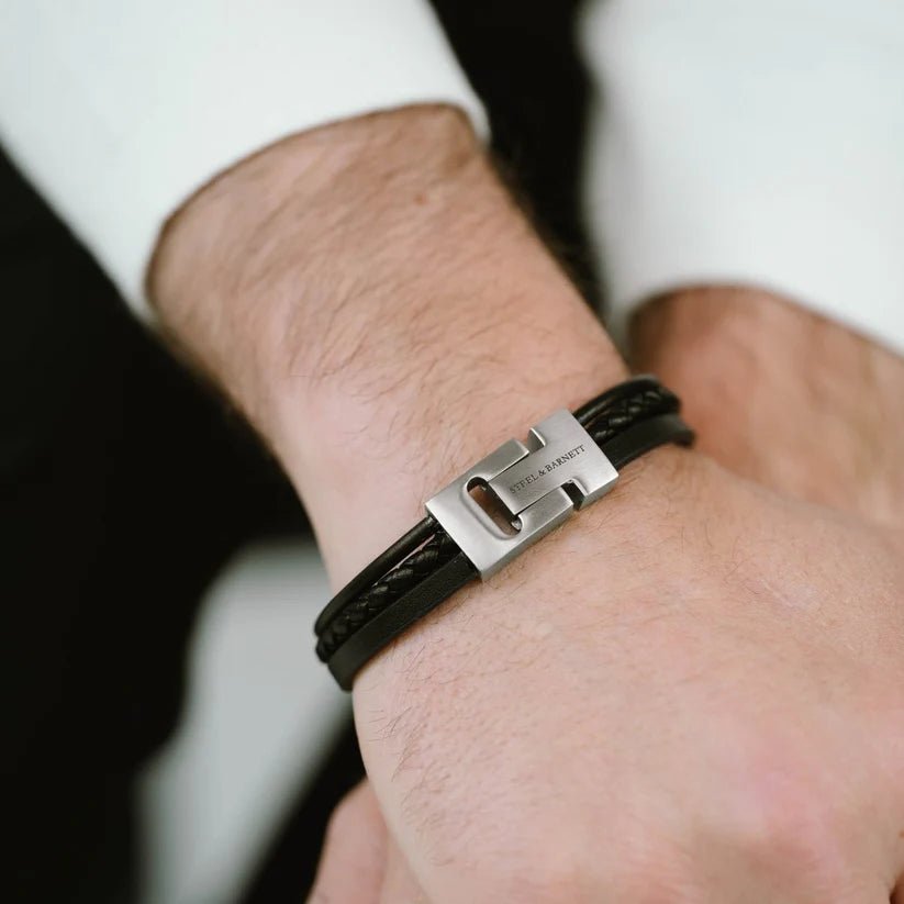 Casual Cole Leather Bracelet - MST GoodsBraceletsSteel & Barnett