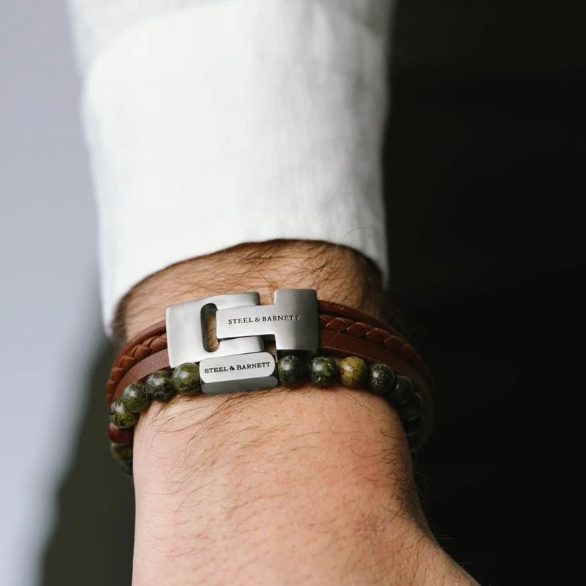 Casual Cole Leather Bracelet - MST GoodsBraceletsSteel & Barnett