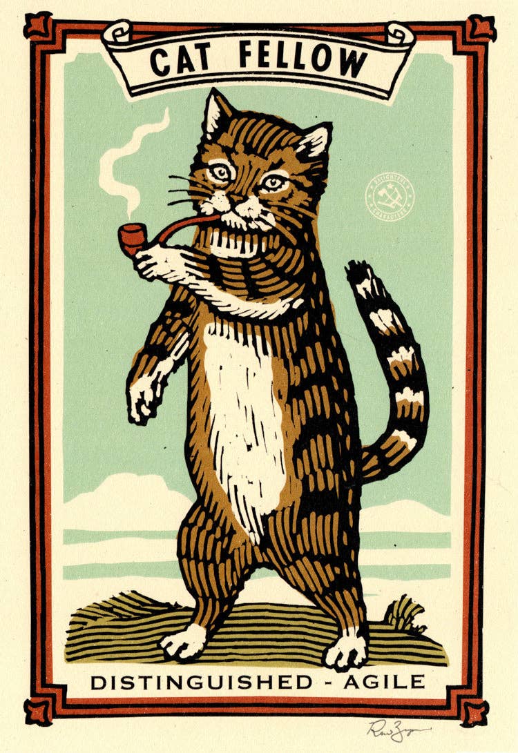 Cat Fellow RZA - MST GoodsRavi Zupa Arts