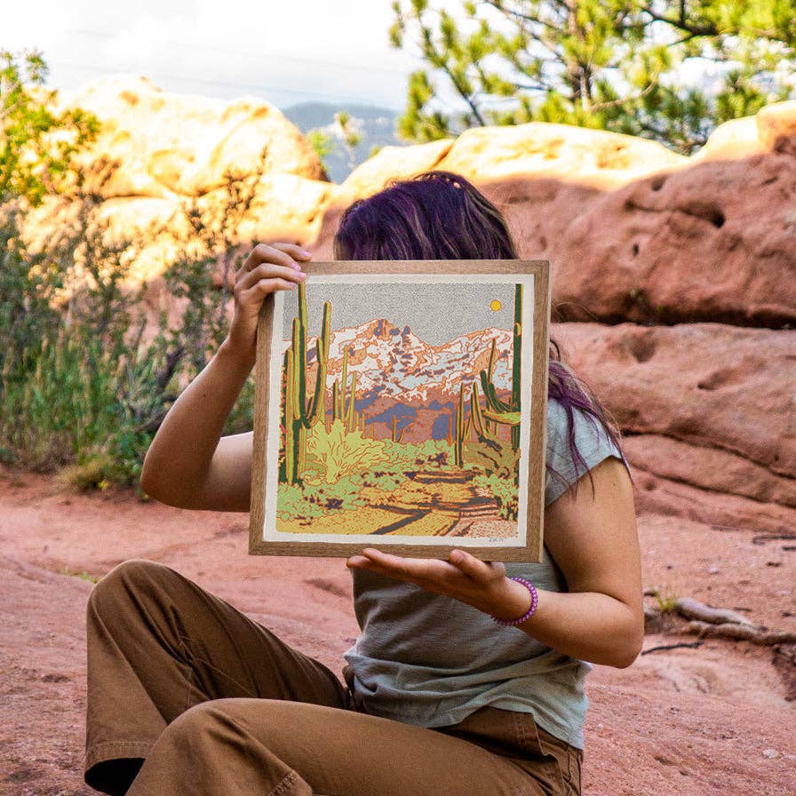 Catalina Desert Art Print - MST GoodsCaroline Clark