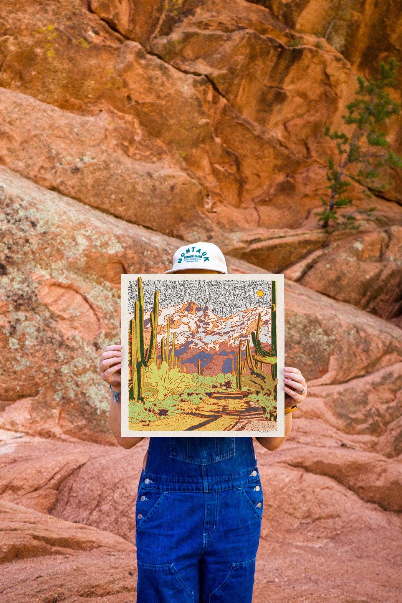 Catalina Desert Art Print - MST GoodsCaroline Clark