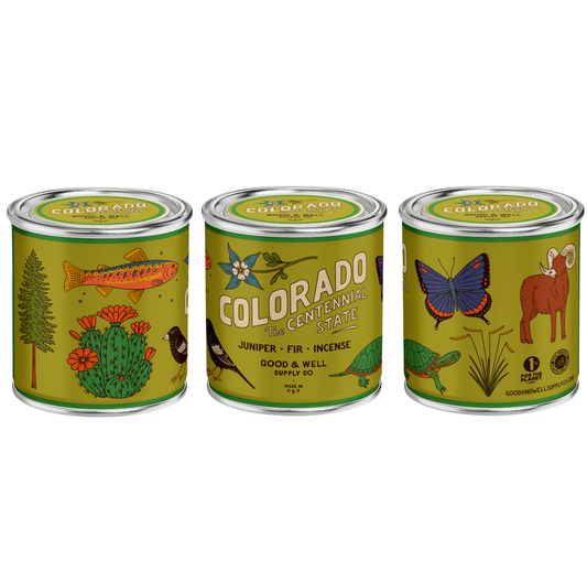 Colorado State Soy Candle