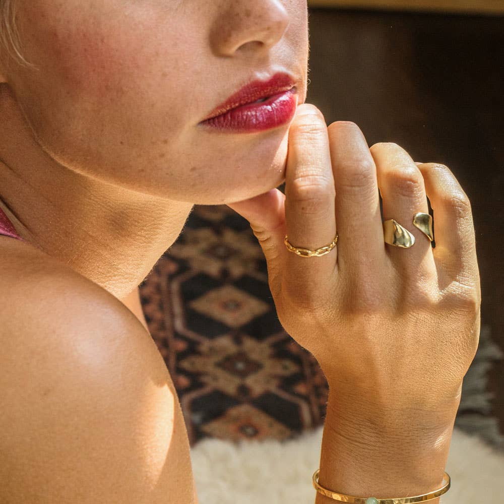 Chain Link Ring - MST GoodsAmano Studio