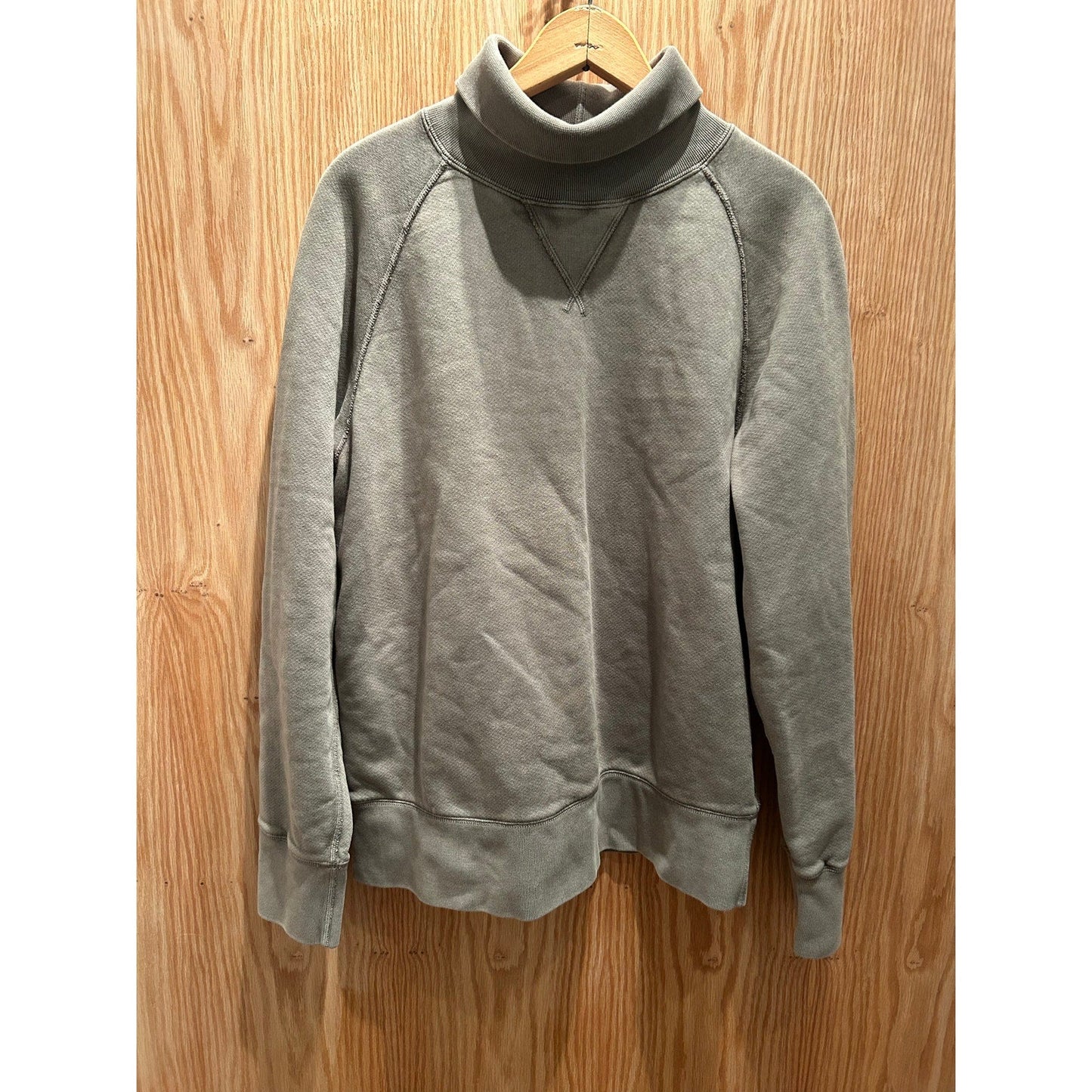 Champion x Todd Snyder Turtleneck Sweatshirt Army Green Men's Med Equivalent - MST GoodsChampion x Todd Snyder
