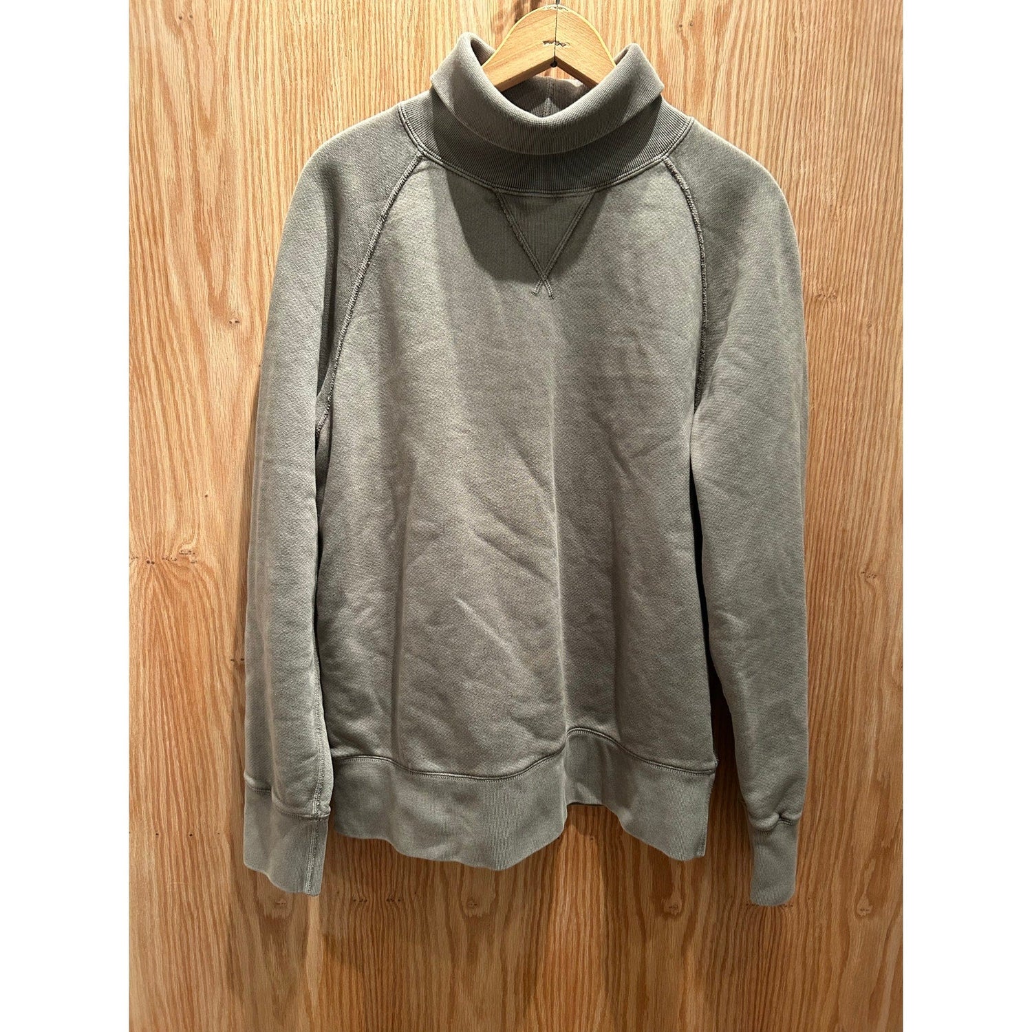 Champion x Todd Snyder Turtleneck Sweatshirt Army Green Men's Med Equivalent - MST GoodsChampion x Todd Snyder