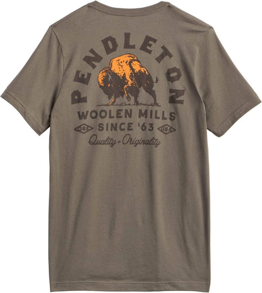 Charging Bison Graphic Tee - MST GoodsPendelton
