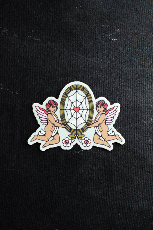 Cherub Sticker - MST GoodsHoundstooth Design + Supply Co