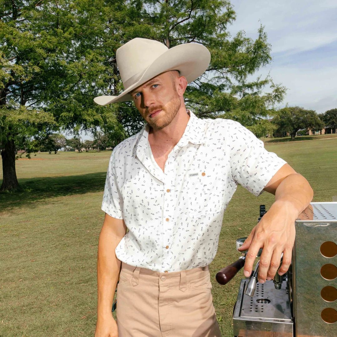 City Slicker Short Sleeve - Best of Luck White - MST GoodsSendero Provisions Company