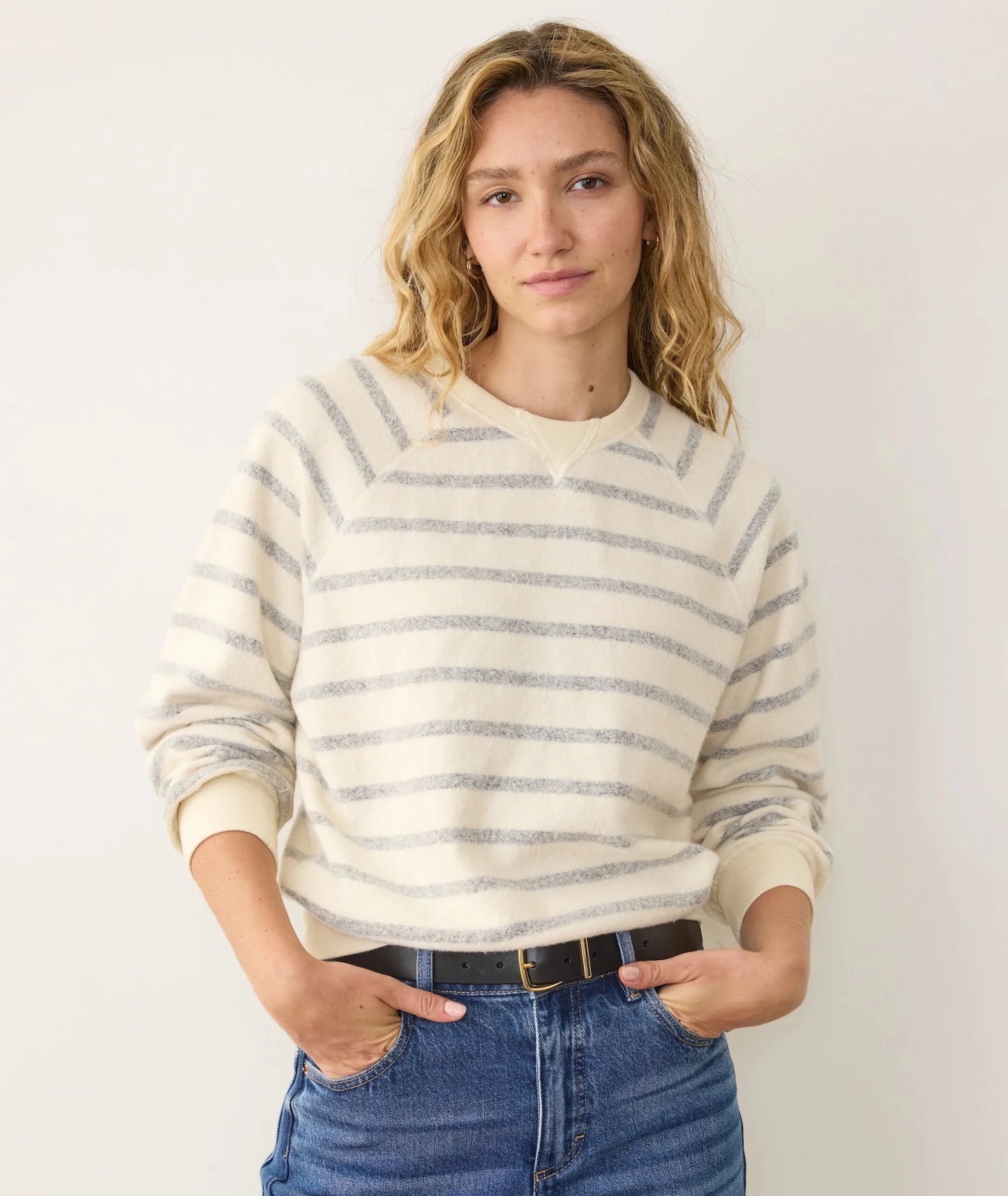 Cloud 9 Fleece Reversible Crewneck - MST GoodsMarine Layer