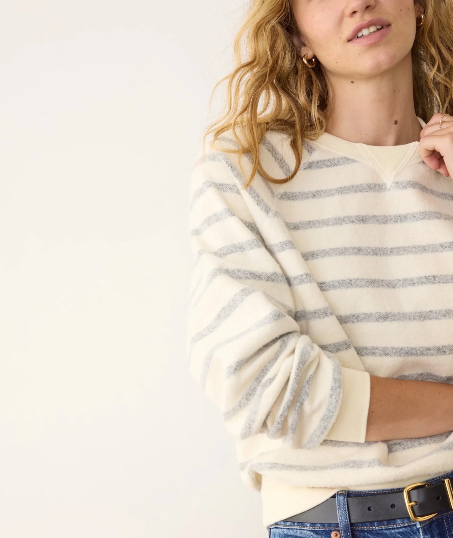 Cloud 9 Fleece Reversible Crewneck - MST GoodsMarine Layer