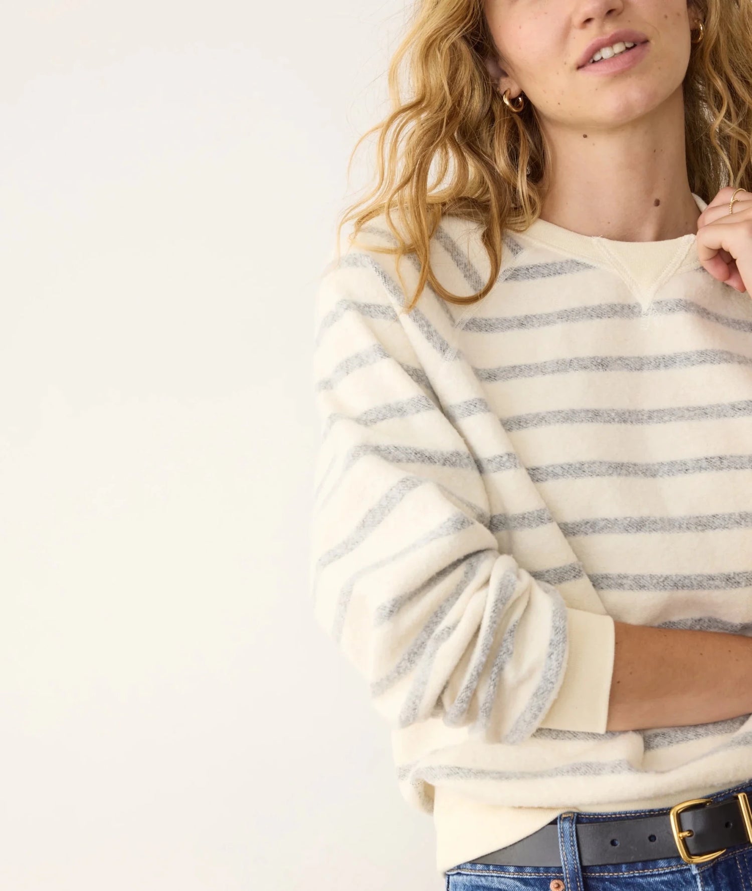 Cloud 9 Fleece Reversible Crewneck - MST GoodsMarine Layer
