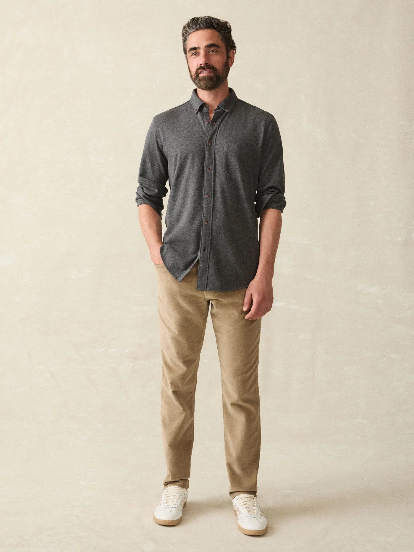 Coastline Knit Shirt - MST GoodsFaherty