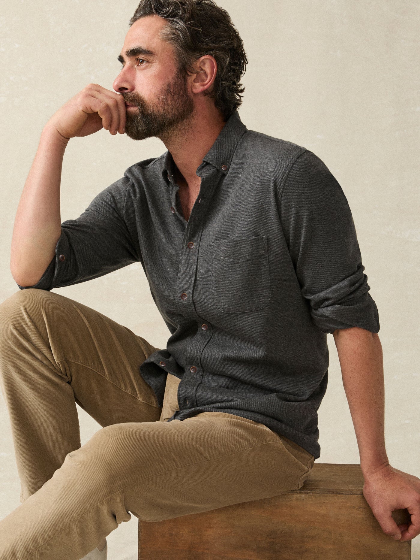 Coastline Knit Shirt - MST GoodsFaherty