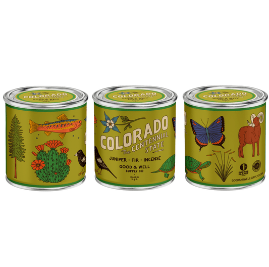 Colorado State Soy Candle - MST GoodsGood & Well Supply Co.