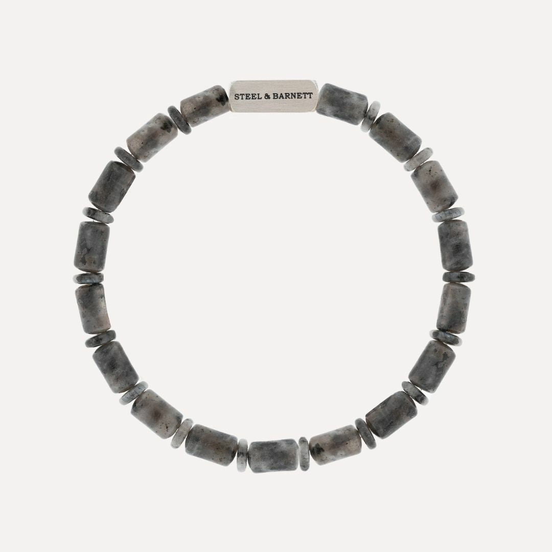 Colourful Cal Barrel Gemstone Bracelet - MST GoodsBraceletsSteel & Barnett