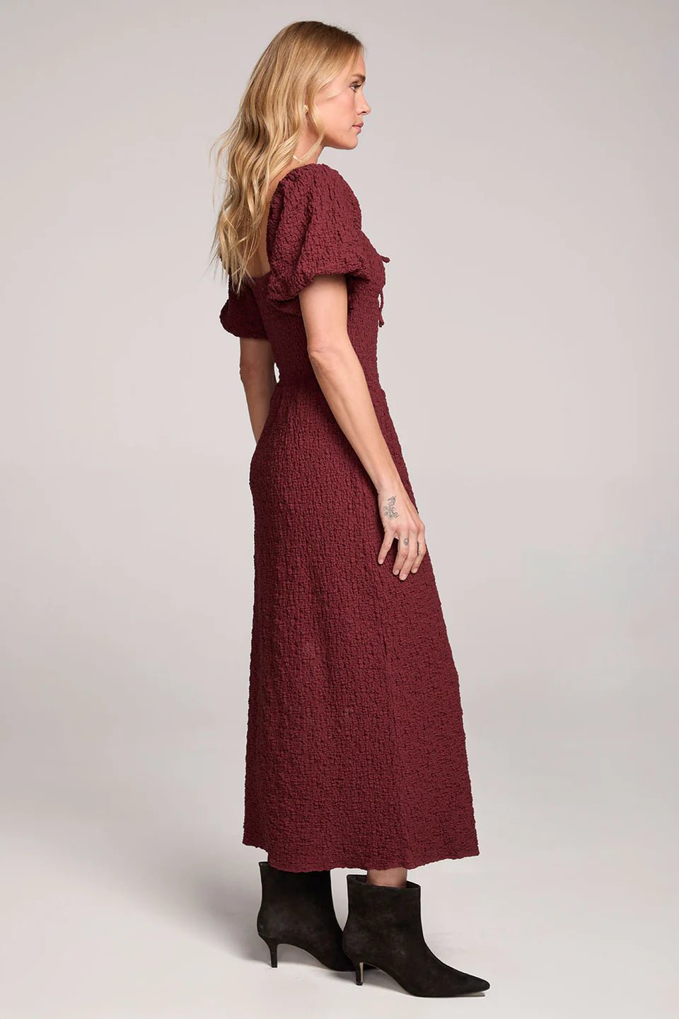 Colyn Sangria Midi Dress - MST GoodsSaltwater Luxe