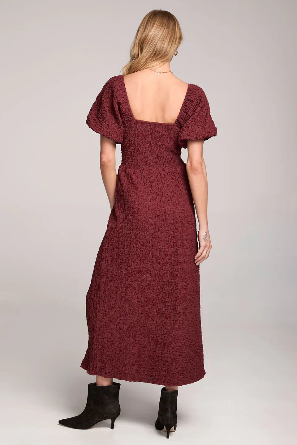 Colyn Sangria Midi Dress - MST GoodsSaltwater Luxe