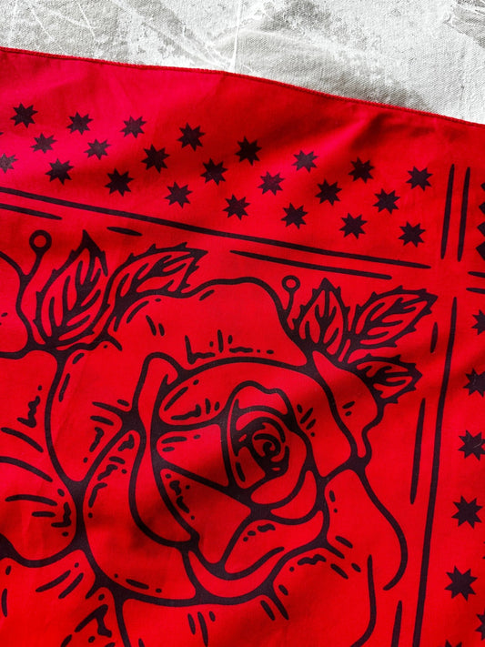 Coming Up Roses Bandana - MST GoodsHoundstooth Design + Supply Co