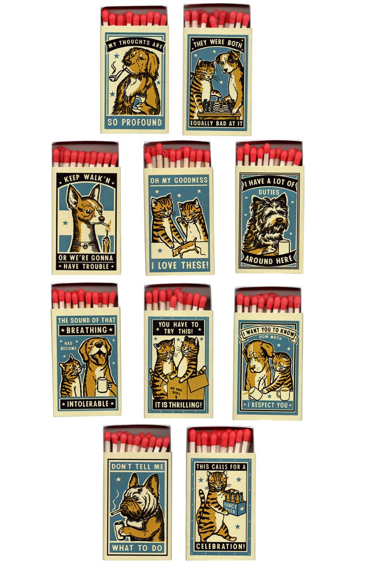 Complicated Friendships Matchboxes SYF - MST GoodsRavi Zupa Arts