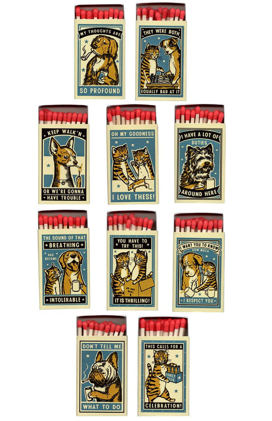 Complicated Friendships Matchboxes SYF - MST GoodsRavi Zupa Arts