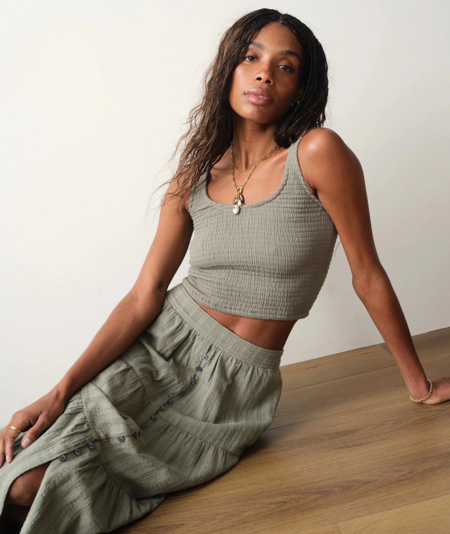 Coralina Scoop Tank - MST GoodsMarine Layer