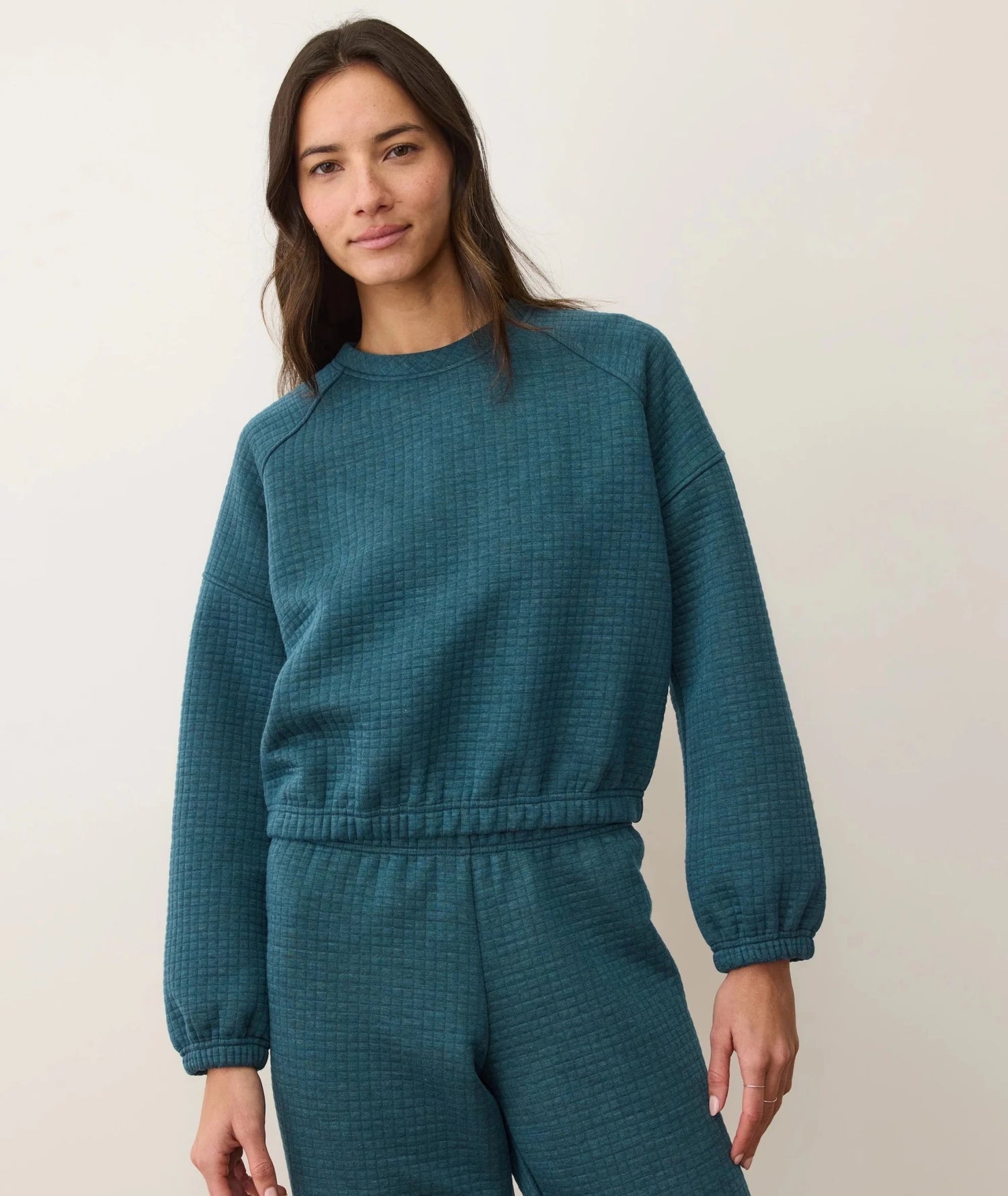 Corbet Quilted Crewneck - MST GoodsMarine Layer