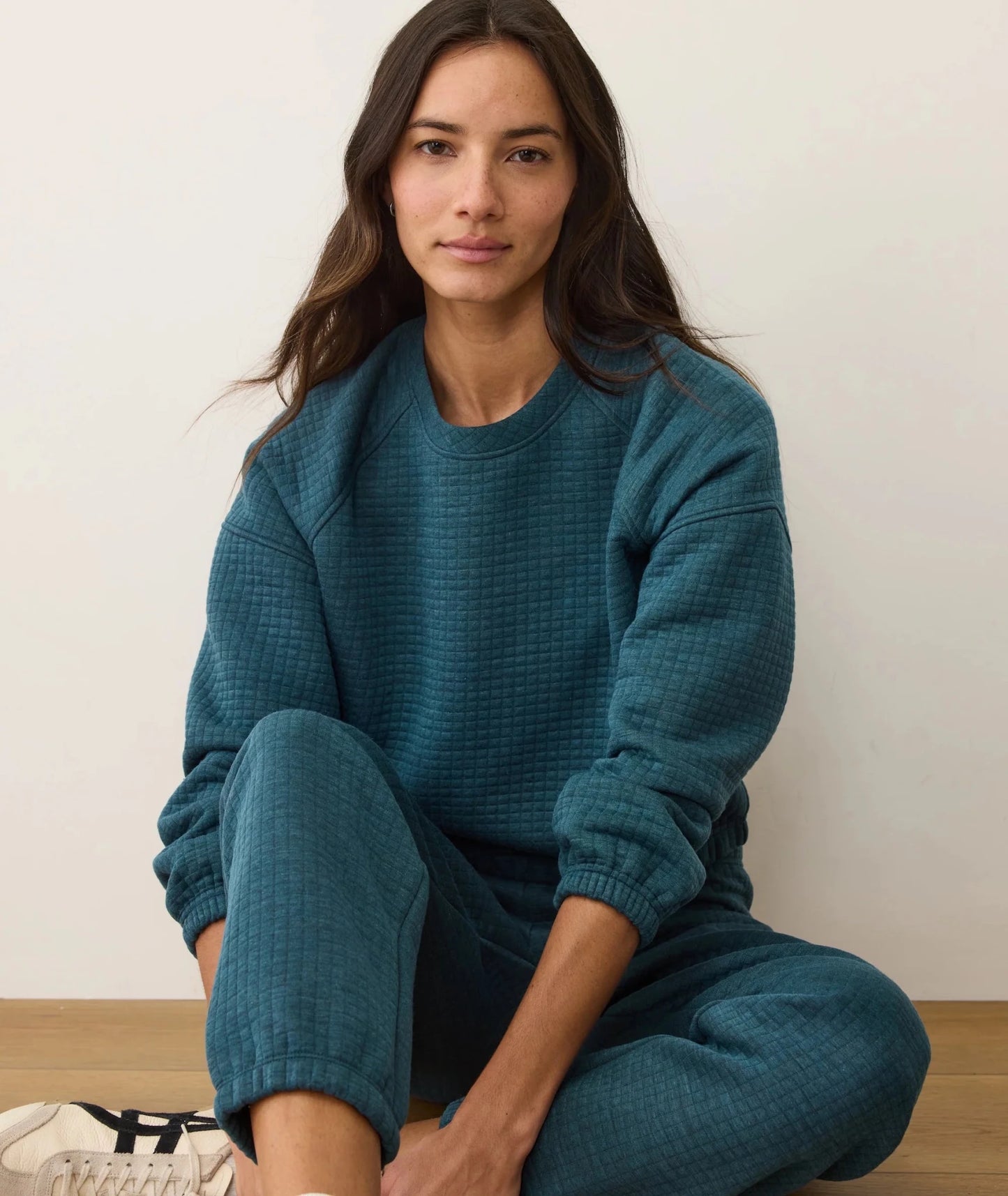 Corbet Quilted Crewneck - MST GoodsMarine Layer