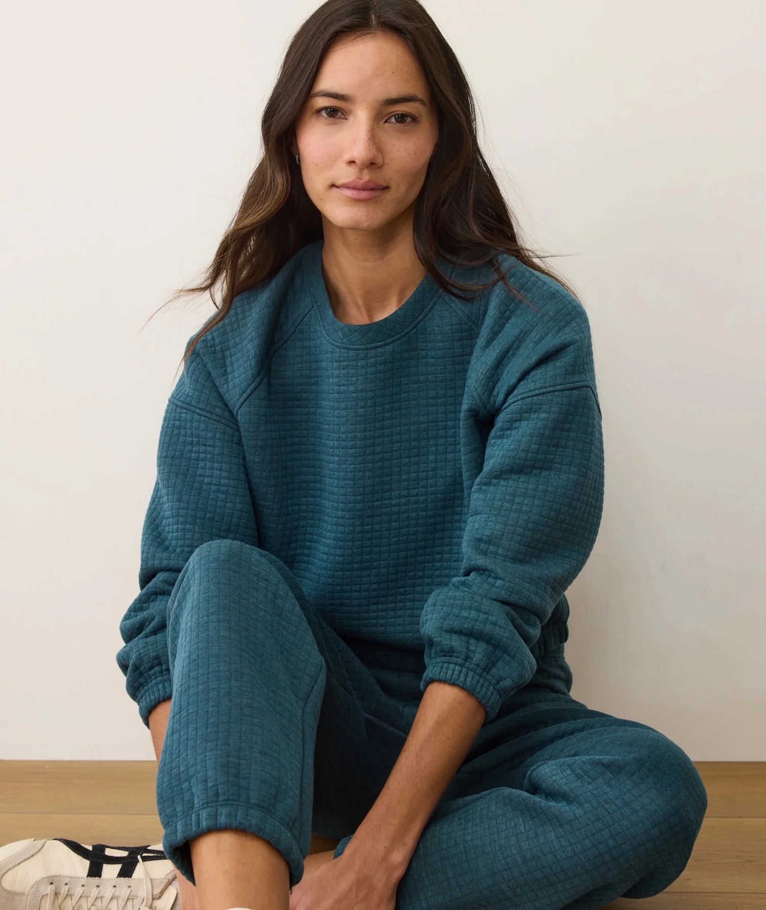 Corbet Quilted Crewneck - MST GoodsMarine Layer