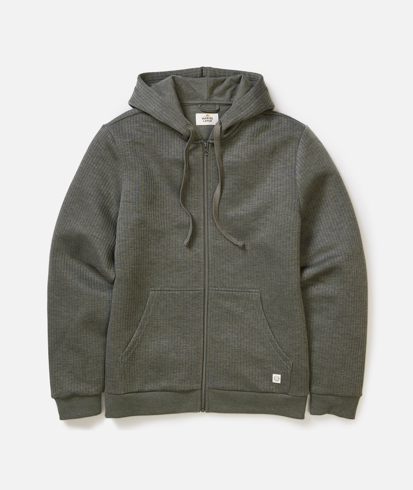 Corbet Quilted Full Zip Hoodie - MST GoodsMarine Layer