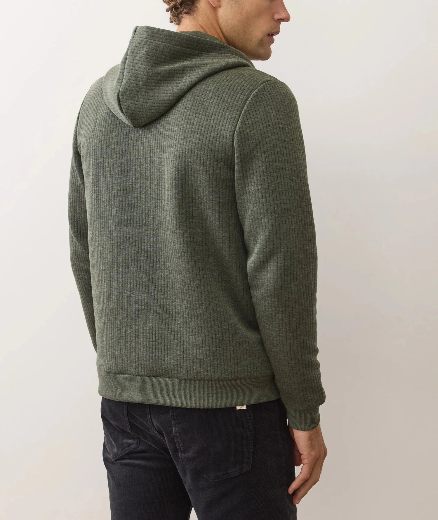 Corbet Quilted Full Zip Hoodie - MST GoodsMarine Layer