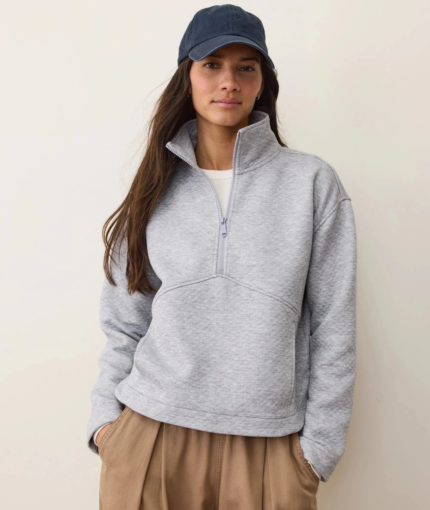 Corbet Quilted Half Zip - MST GoodsMarine Layer