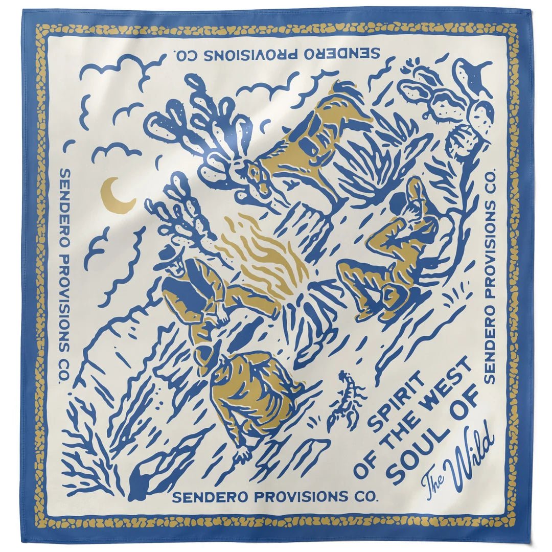 Cowboy Campfire Bandana - MST GoodsBandanasSendero Provisions Company