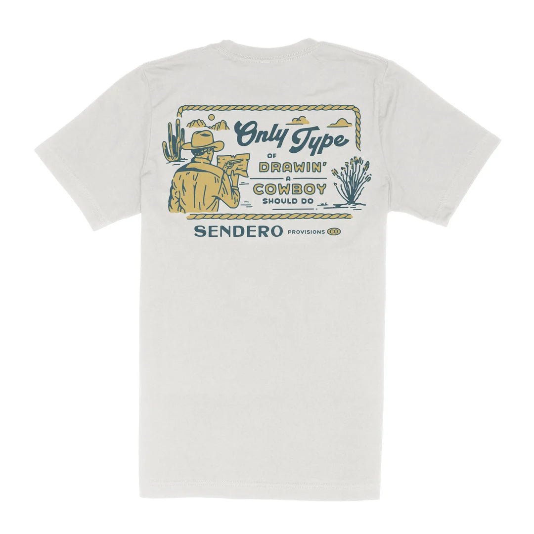 Cowboy Drawin' T-Shirt - MST GoodsSendero Provisions Company