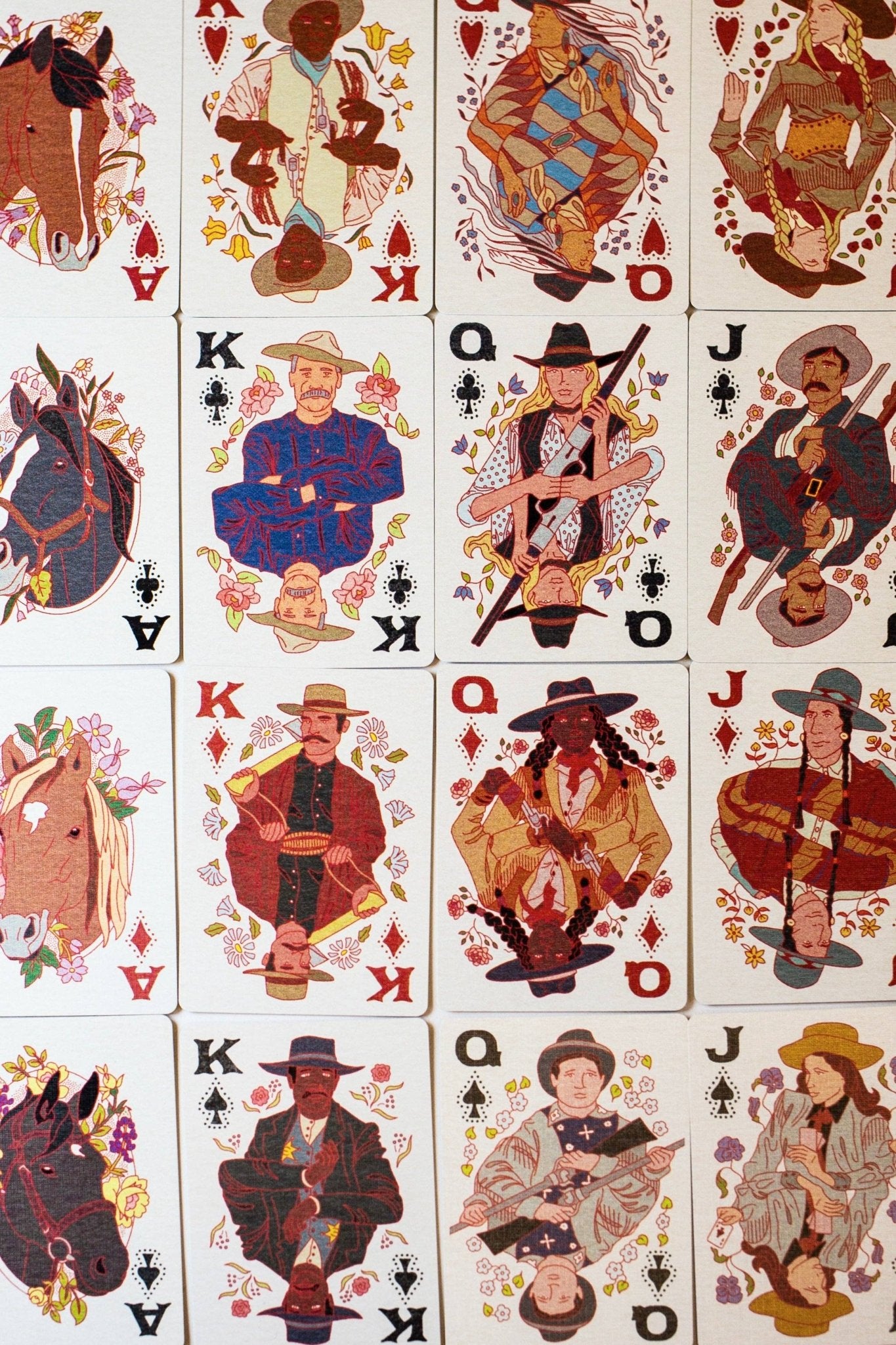 Cowfolk Playing Cards - MST GoodsCaroline Clark